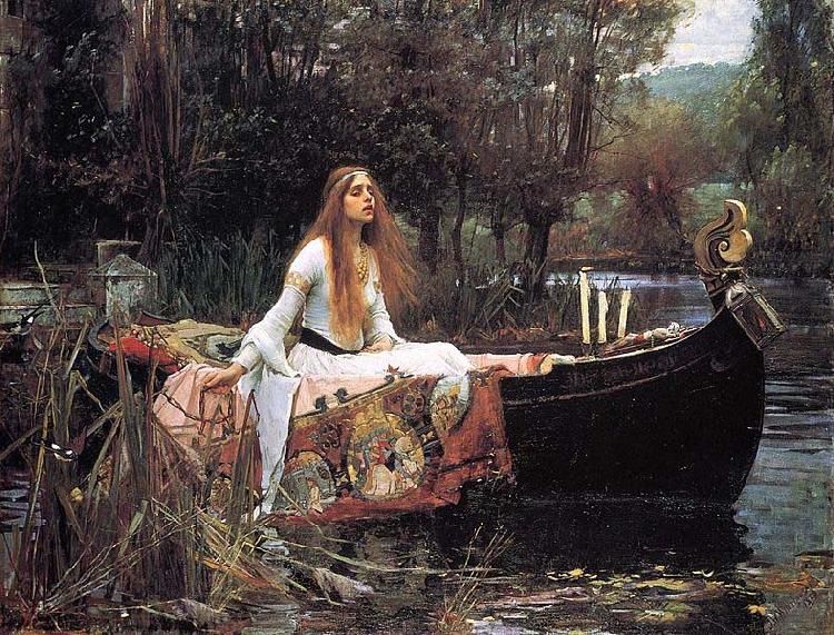 John William Waterhouse The Lady of Shalott